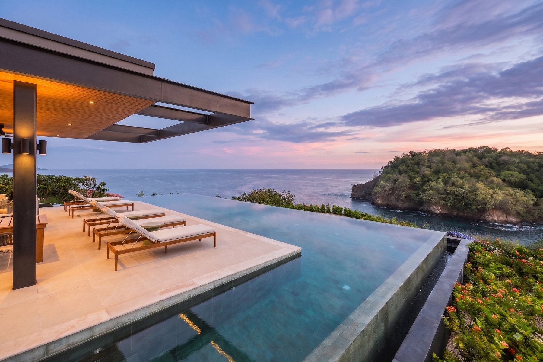 Promontorio — residential architecture, Flamingo, Costa Rica